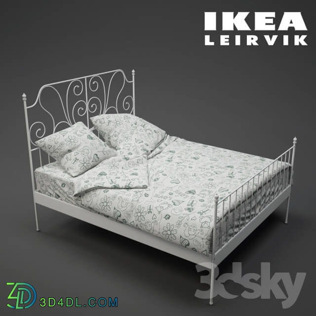 Bed ikea leirvik