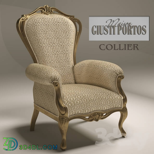 Armchair Guisti Portos Collier