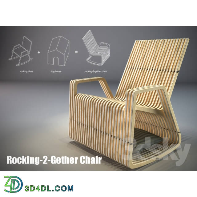 Arm chair - Rocking 2 Gether Chair