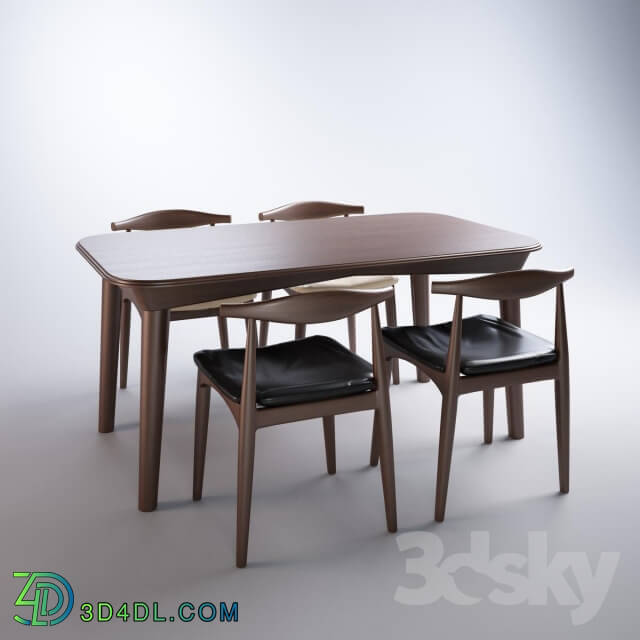 Table _ Chair - Desk and chair