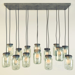 POTTERY BARN EXETER 16 JAR PENDANT 