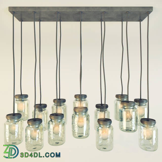 POTTERY BARN EXETER 16 JAR PENDANT