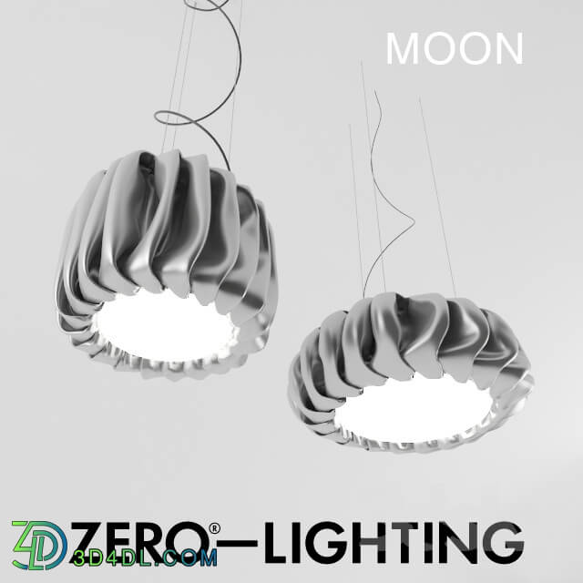 Zero Lighting Moon Pendant light 3D Models