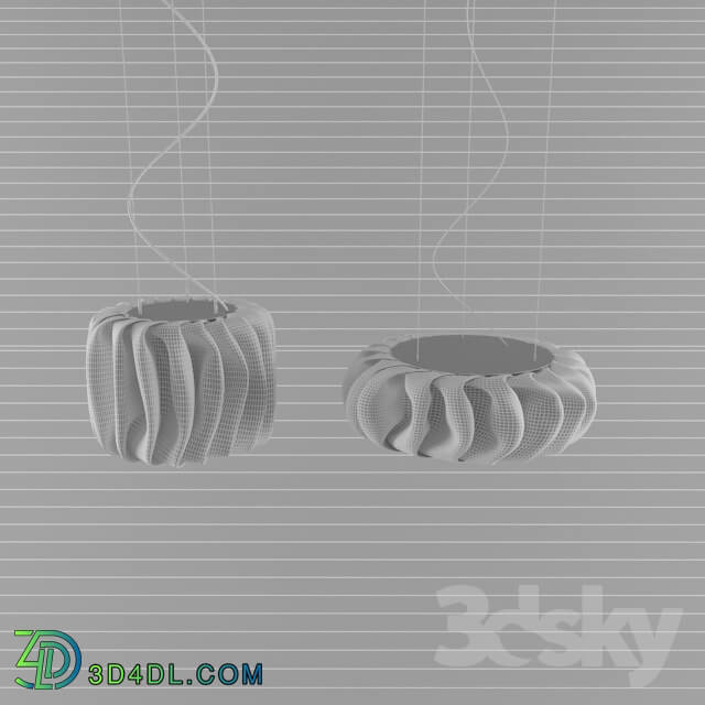 Zero Lighting Moon Pendant light 3D Models