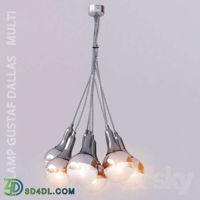 Gustaf Dallas Multi Pendant light 3D Models