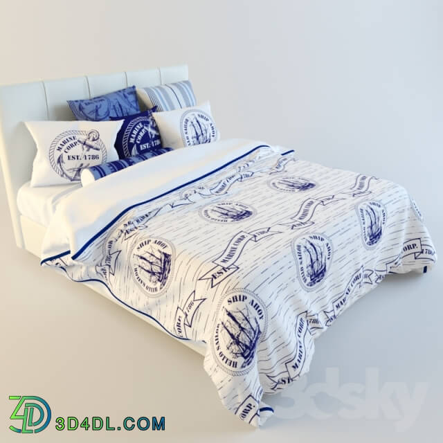 Bed - linens marine collection