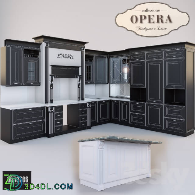 Kitchen kitchen Antares model Opera