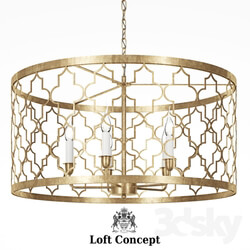 LOFT CONCEPT ROMEO FIVE LIGHT PENDANT LAMP 