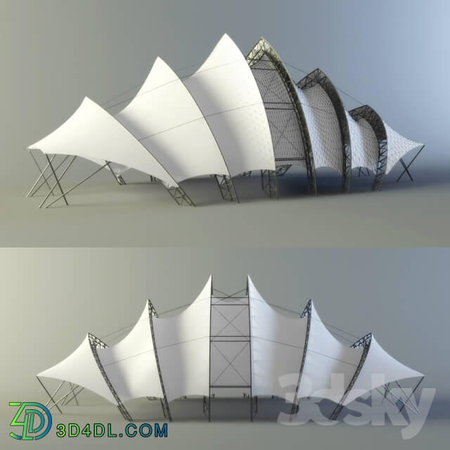 Other architectural elements tent design type 1 