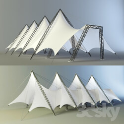 tent design type 2 Other 3D Models 