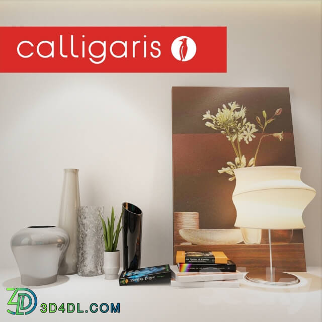 Decorative set - Decorative set of CALLIGARIS
