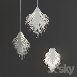 Anemone lamp Pendant light 3D Models 