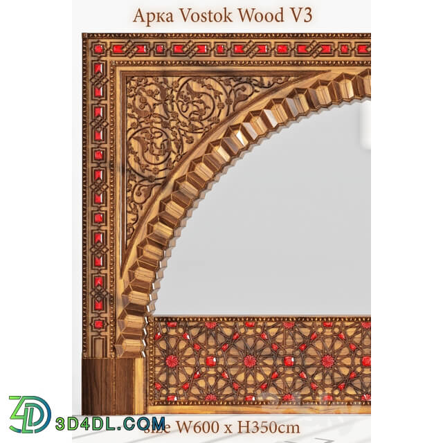 Other decorative objects ARKA VOSTOK WOOD V3