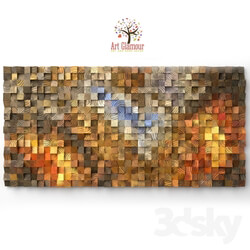 Other decorative objects - Wood Wall Art _quot_The Hell__39_s Gate_quot_ 