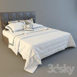 Bed - white linens 