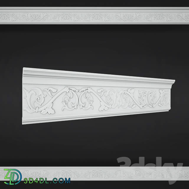 Decorative plaster - plaster molding