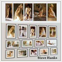 Frame - Watercolors Steve Hanks _19 pcs._ 