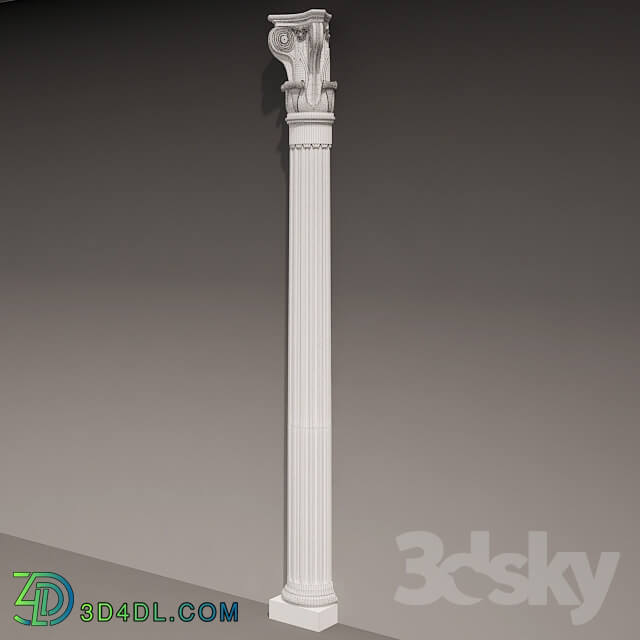 Decorative plaster - Antique Pilaster