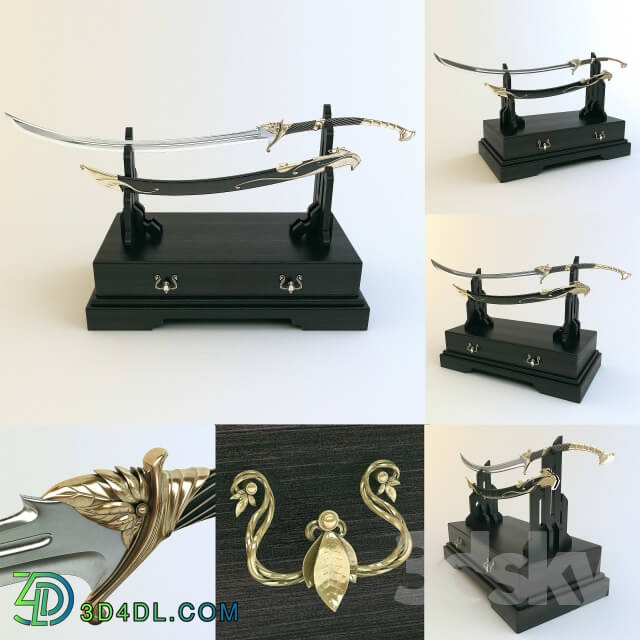 Sword on a stand Miscellaneous 3D Models