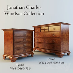 Sideboard Chest of drawer Chest of drawers and bedside Jonathan Charles 