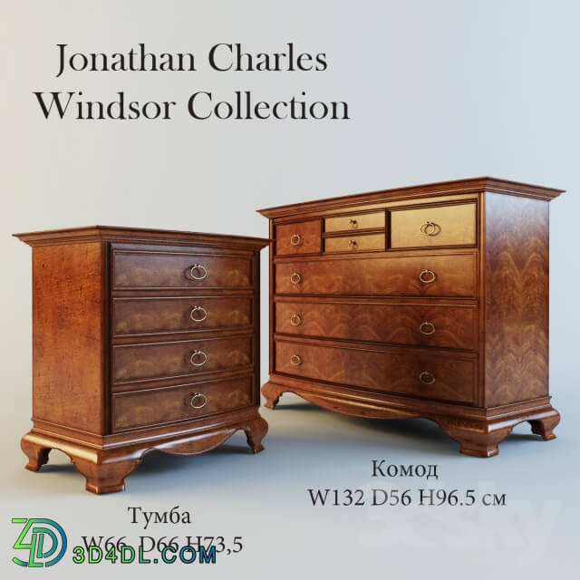 Sideboard Chest of drawer Chest of drawers and bedside Jonathan Charles