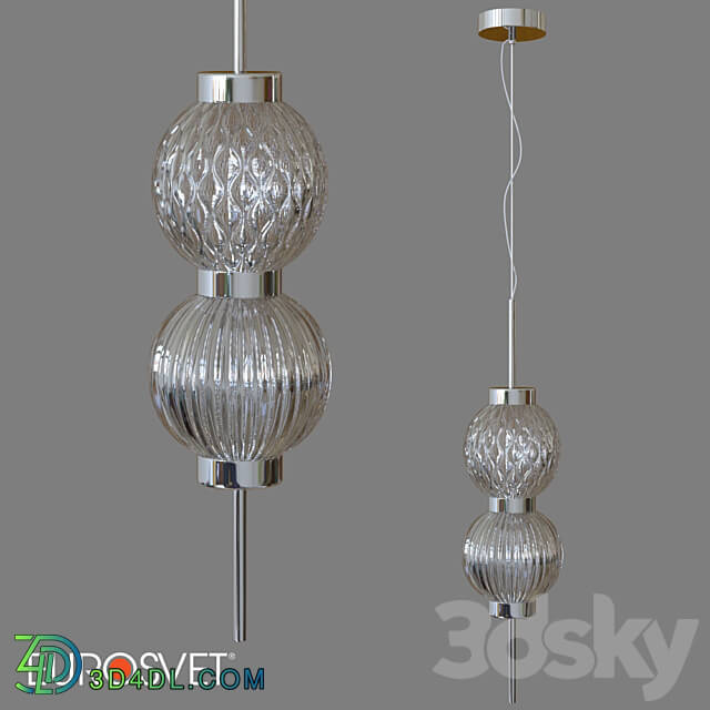 OM Pendant lamp Eurosvet 50186 2 Plaza Pendant light 3D Models 3DSKY