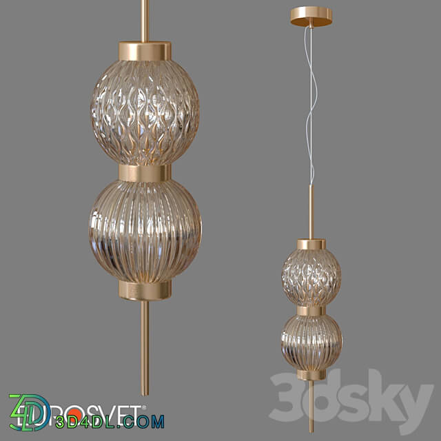 OM Pendant lamp Eurosvet 50186 2 Plaza Pendant light 3D Models 3DSKY