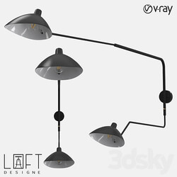 Wall lamp LoftDesigne 819 model 3D Models 3DSKY 