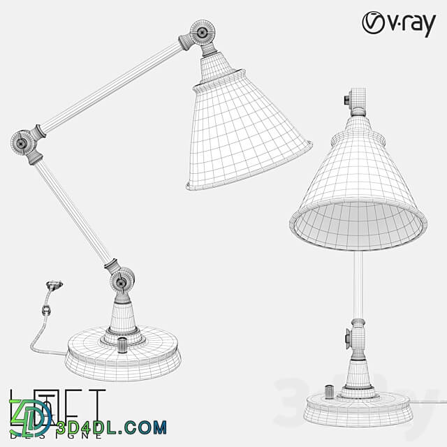 Table lamp LoftDesigne 860 model 3D Models 3DSKY