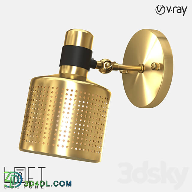 Wall lamp LoftDesigne 5530 model 3D Models 3DSKY