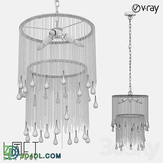 Hanging LoftDesigne 10331 model Pendant light 3D Models 3DSKY