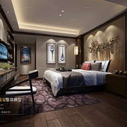 3D66 2016 Chinese Style Bedroom 1033 C002 