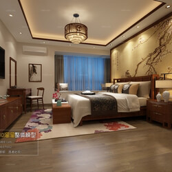 3D66 2016 Chinese Style Bedroom 1036 C005 