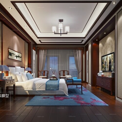 3D66 2016 Chinese Style Bedroom 1039 C008 