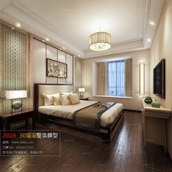 3D66 2016 Chinese Style Bedroom 1041 C010 