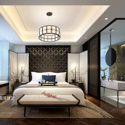 3D66 2016 Chinese Style Bedroom 1045 C014 