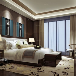 3D66 2016 Chinese Style Bedroom 1048 C017 