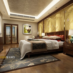 3D66 2016 Chinese Style Bedroom 1049 C018 