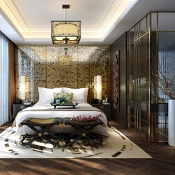 3D66 2016 Chinese Style Bedroom 1051 C020 