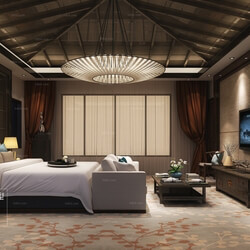 3D66 2016 Chinese Style Bedroom 1056 C025 