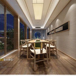 3D66 2016 Chinese Style Dining Room 872 C020 