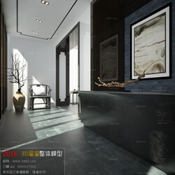3D66 2016 Chinese Style Elevator Space 1928 C006 