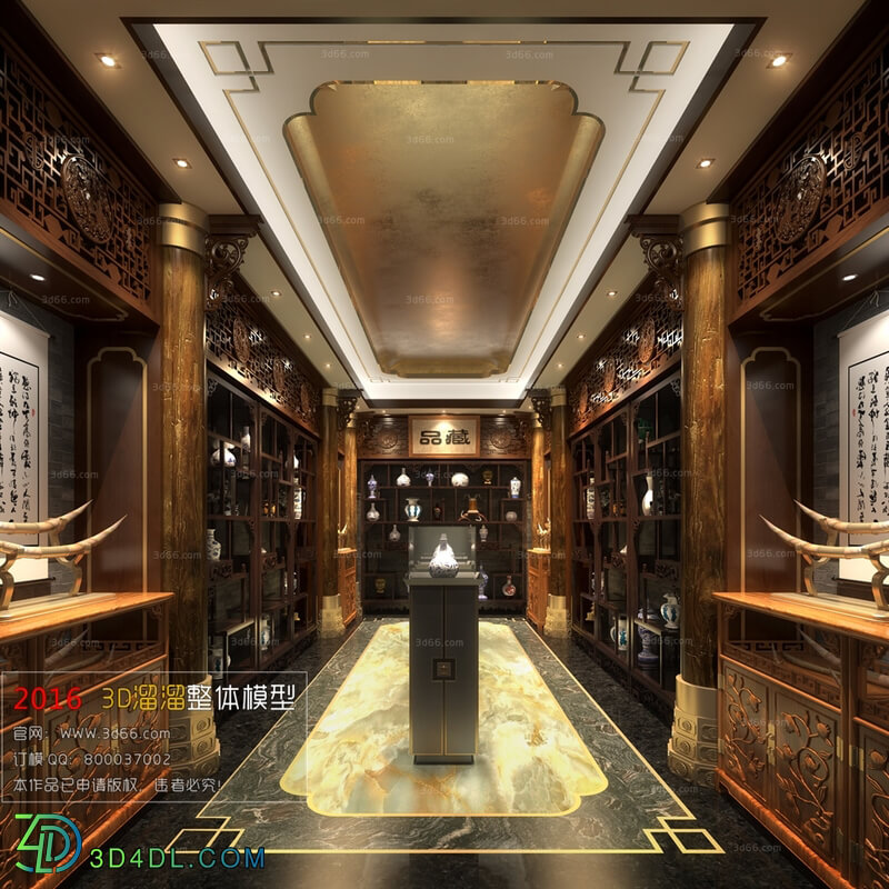 3D66 2016 Chinese Style Exhibition Room 2012 C002