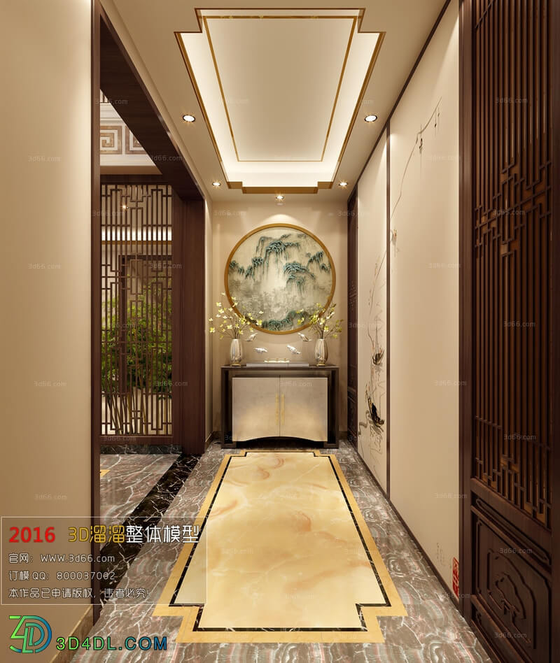 3D66 2016 Chinese Style Lobby 1280 C011