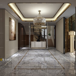 3D66 2016 Chinese Style Lobby 1281 C012 