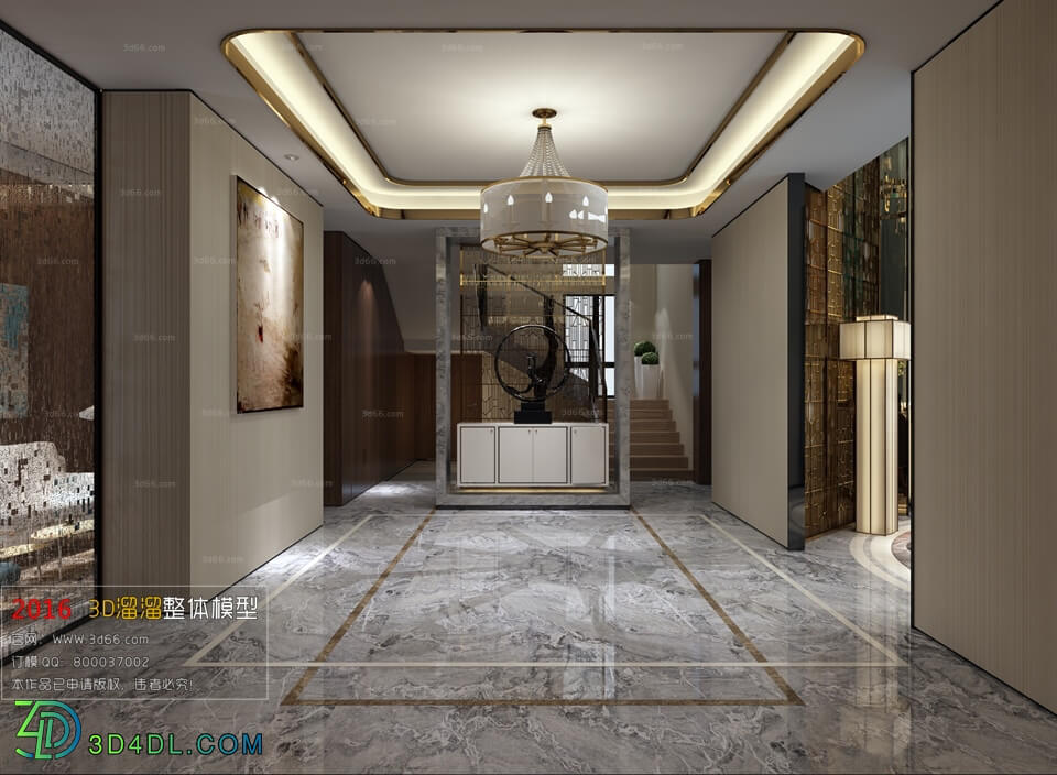 3D66 2016 Chinese Style Lobby 1281 C012