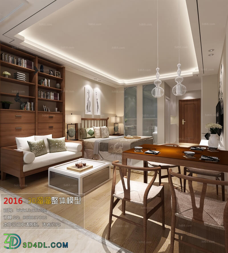 3D66 2016 Chinese Style Lobby 1282 C013