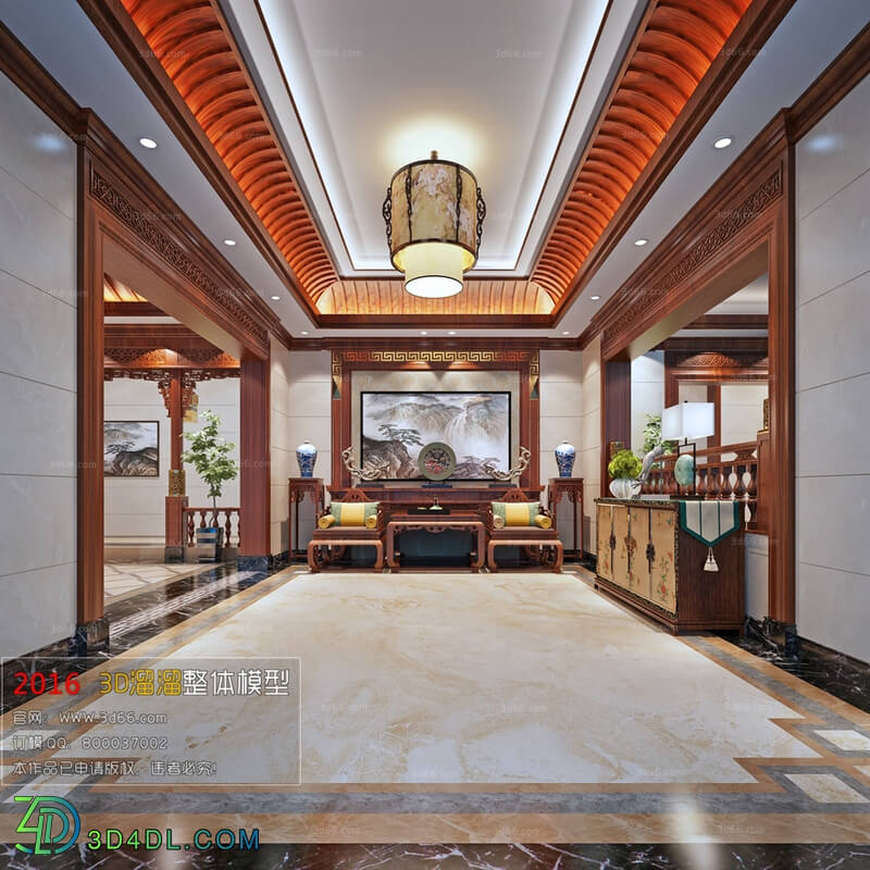 3D66 2016 Chinese Style Lobby 1284 C015