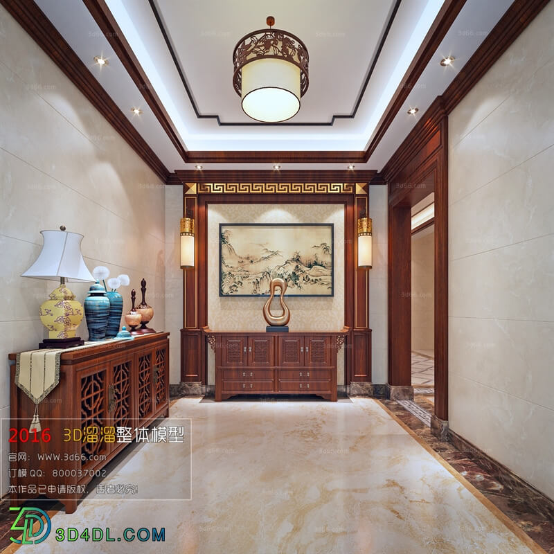 3D66 2016 Chinese Style Lobby 1285 C016