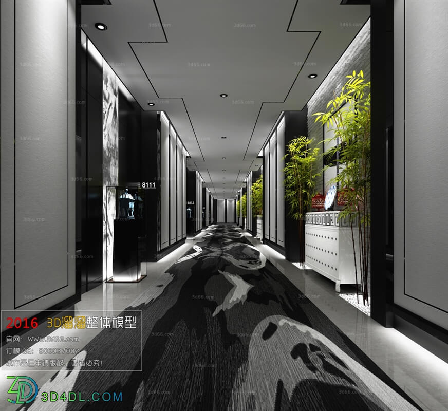 3D66 2016 Chinese Style Lobby 1923 C001